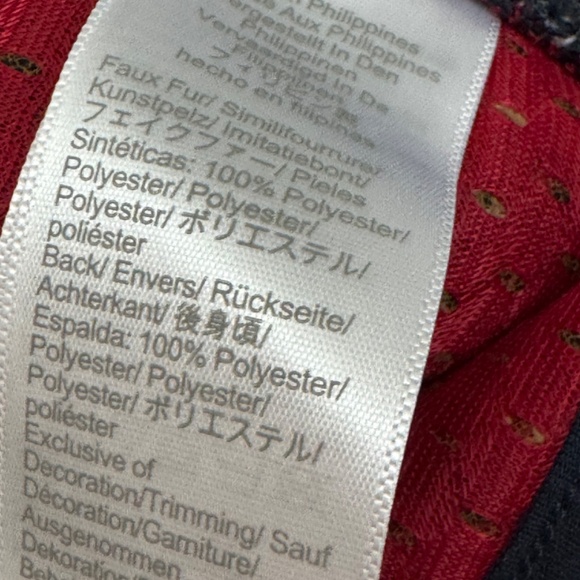 J.Crew Nordic sherpa-fleece full-zip jacket in mixed tartan holiday plaid M - Picture 5 of 9